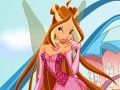 Игра Winx Club: Флора фустан  онлајн