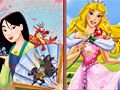 Игра Мулан и Аурора онлајн