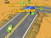 Игра BrainRrot Tung Tung Tung Sahur Drift онлајн