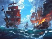 Игра Пиратски бродови: Строи и борба онлајн
