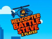 Игра Битка со хеликоптер Стив 2 играчи онлајн