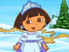 Игра Dora The Explorer Dora Saves the Snow Princess онлајн