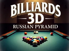 Игра Billiards 3D Russian Pyramid онлајн