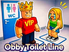 Игра Obby Toilet Line онлајн
