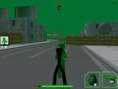 Игра Stickman Zombie Shooting 3D онлајн