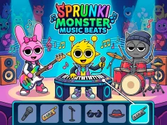 Игра Sprunki Monster Music Beats онлајн