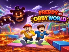 Игра Freddy at Obby World онлајн