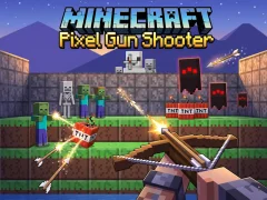 Игра Minecraft Pixel Gun Shooter онлајн