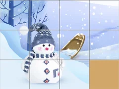 Игра Christmas Slide Puzzle онлајн