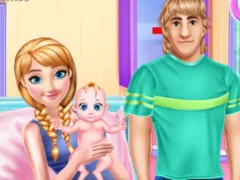 Игра Pregnant Anna and Baby Care онлајн