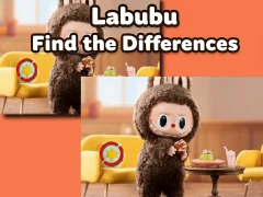 Игра Labubu Find the Differences онлајн