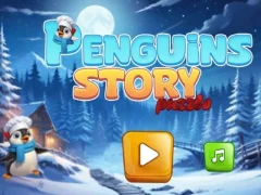 Игра Penguins Story Puzzle онлајн