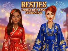 Игра Besties Chinese New Year Celebration онлајн