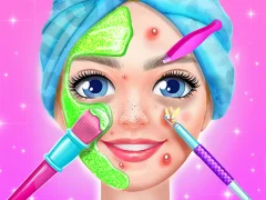 Игра DIY Makeup Salon Spa Makeover Studio онлајн