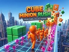 Игра Cube Minion Rush онлајн