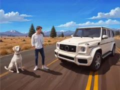 Игра G Wagon City Driver онлајн
