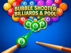 Игра Bubble Shooter Billiards & Pool онлајн