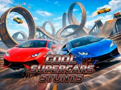Игра Cool SuperCars Stunts онлајн