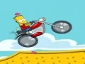 Игра  Bart bike fun онлајн