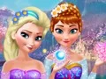 Игра Anna & Elsa Makeover онлајн