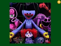 Игра Poppy Huggy Horror Sliding онлајн