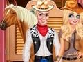 Игра Frozen Couple Cowboy Style онлајн