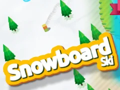 Игра Snowboard and skis онлајн