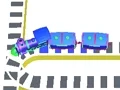 Игра Lowpolly Train Racing онлајн