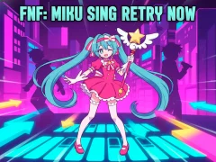 Игра FNF: Miku Sing Retry Now онлајн