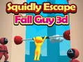 Игра Squidly Escape Fall Guy 3D онлајн
