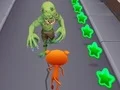 Игра Angry Cat Run Zombies Alley онлајн
