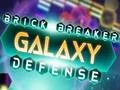 Игра Brick Breaker Galaxy Defense онлајн