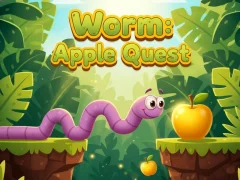 Игра Worm:  Apple Quest онлајн
