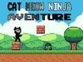 Игра Cat Meow Ninja Aventure онлајн