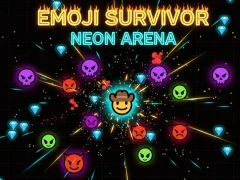 Игра Emoji Survivor - Neon Arena онлајн