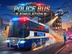 Игра Police Bus Simulation онлајн