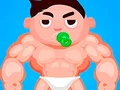Игра Muscle Baby Run онлајн