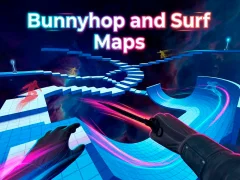 Игра Bunnyhop and Surf Maps онлајн