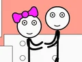 Игра Stickman Jailbreak - Love Story онлајн