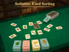 Игра Solitaire. Card Sorting онлајн