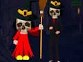 Игра Halloween Friends Party 01 онлајн
