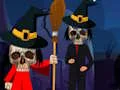 Игра Halloween Friends Party-03 онлајн