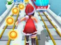 Игра Subway Santa Princess Runner онлајн