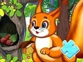 Игра Jigsaw Puzzle: Squirrel Hide Food онлајн