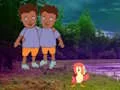 Игра Twins Escape From Night Forest онлајн