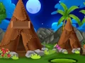 Игра Little Hippo Calf Escape онлајн