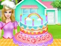 Игра Chef Felicia`s Rainbow Cake онлајн