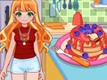 Игра Diary Maggie Making Pancake онлајн