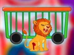 Игра Help to Injured Circus Lion онлајн