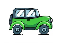 Игра Cartoon Cars Spot The Difference онлајн